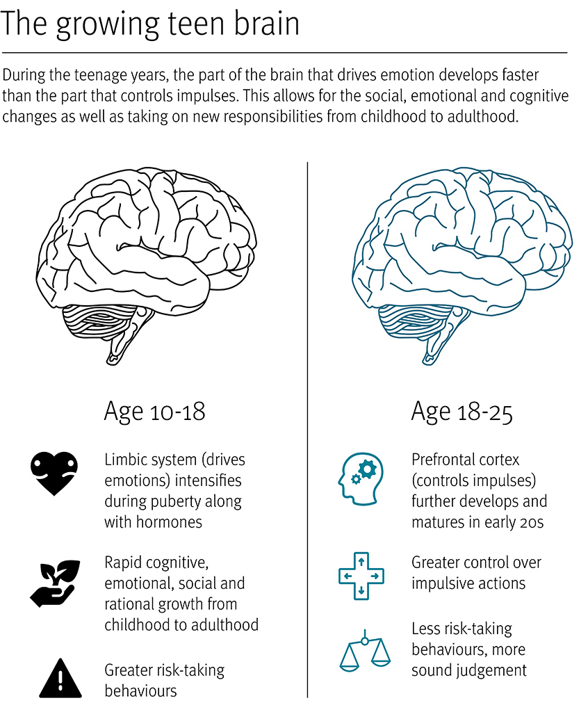 What cognitive changes occur during online adolescence