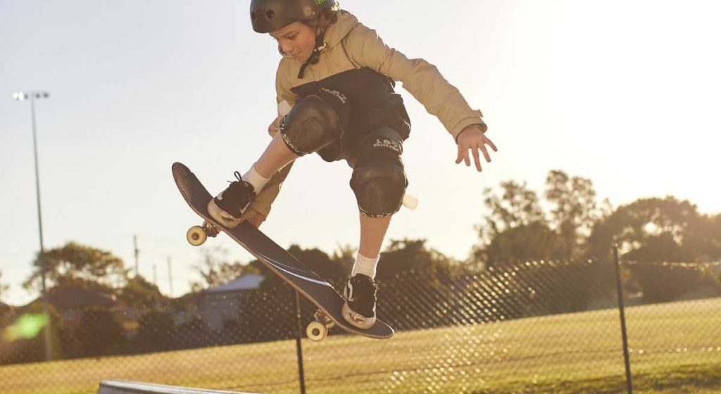We the Differents - the skater. Image rights held by Queensland Department of Education, not for redistribution.